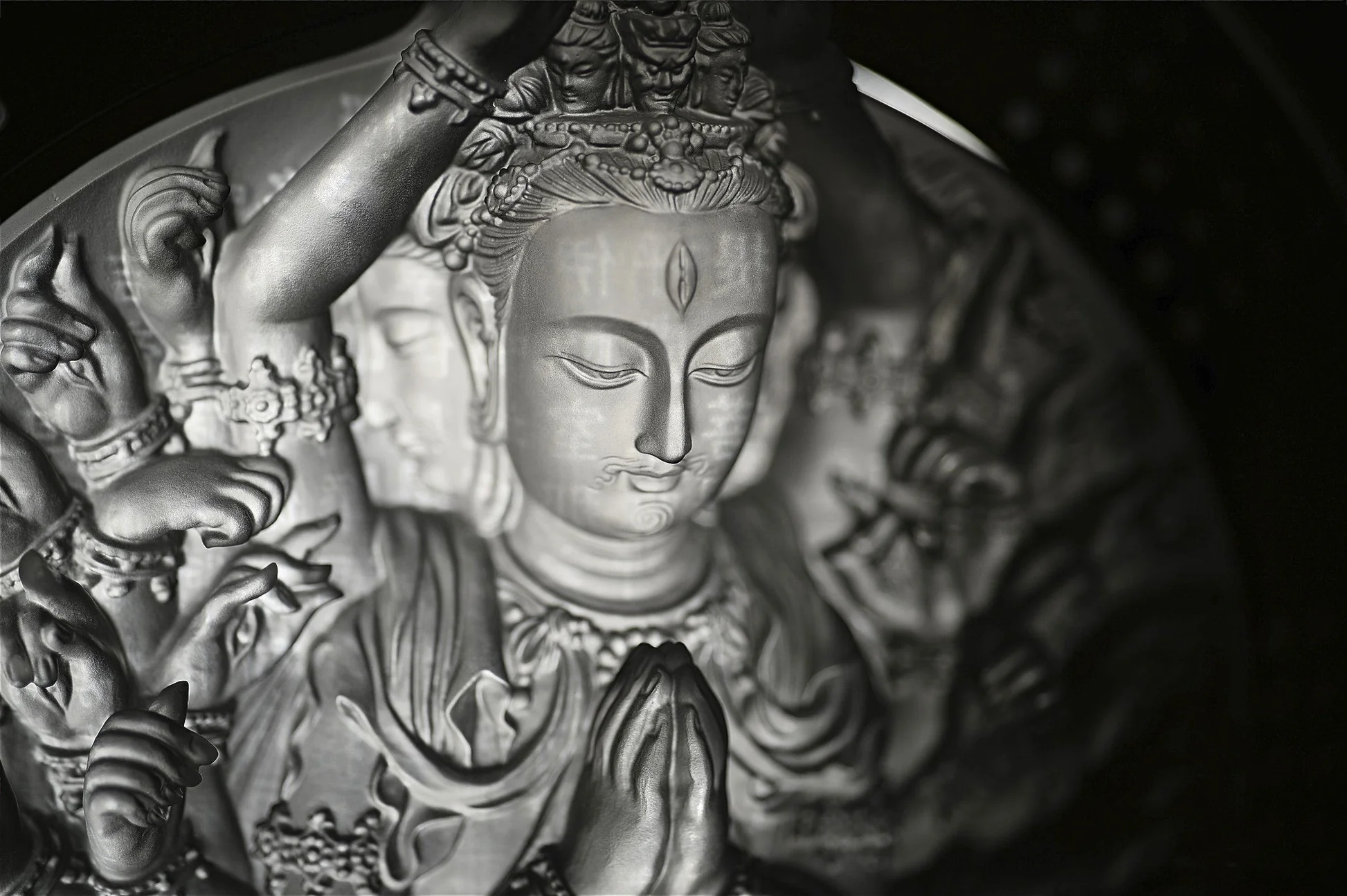 Thousand-armed Guanyin — the embodiment of mercy, boundless compassion, and listening presence